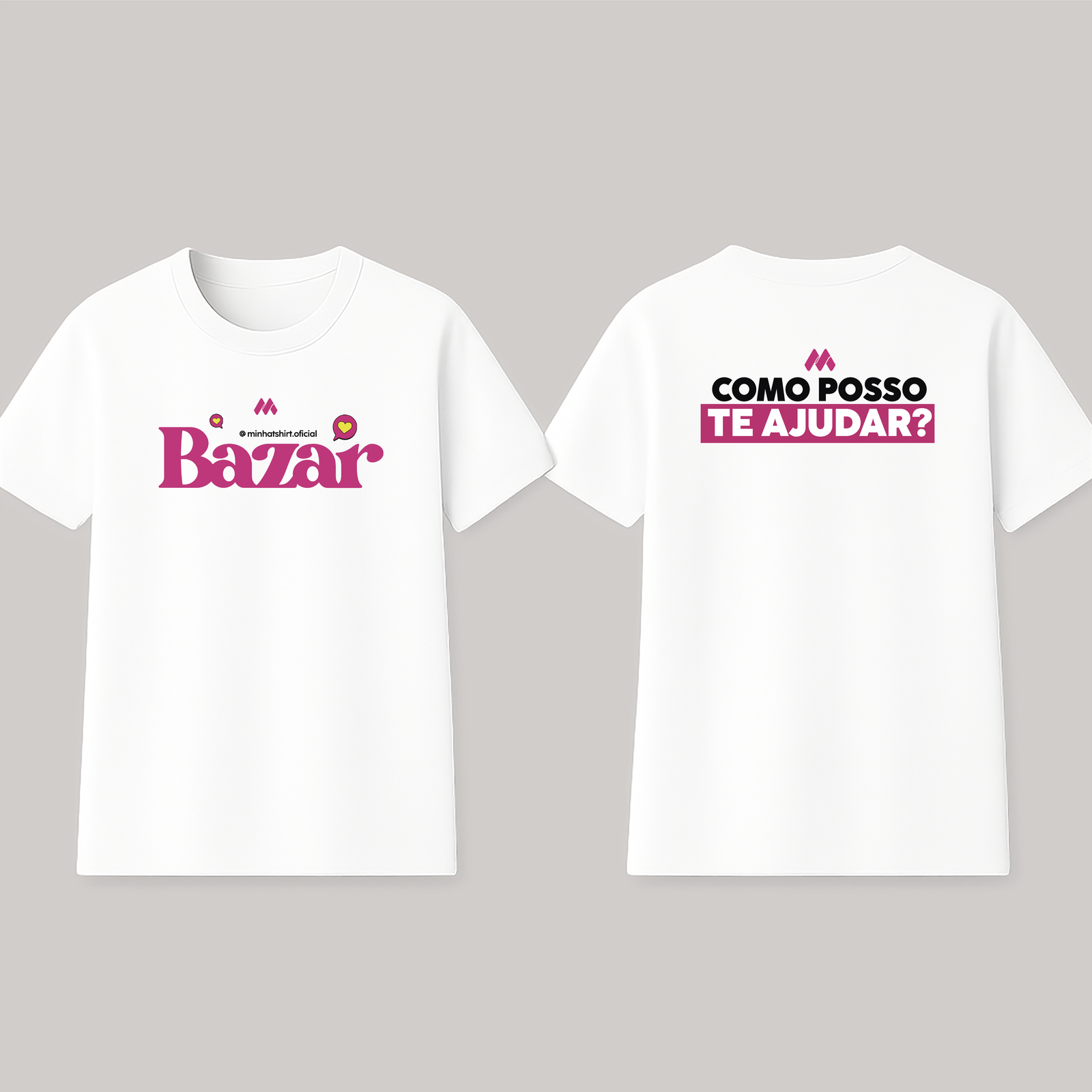 Camiseta para evento corporativo