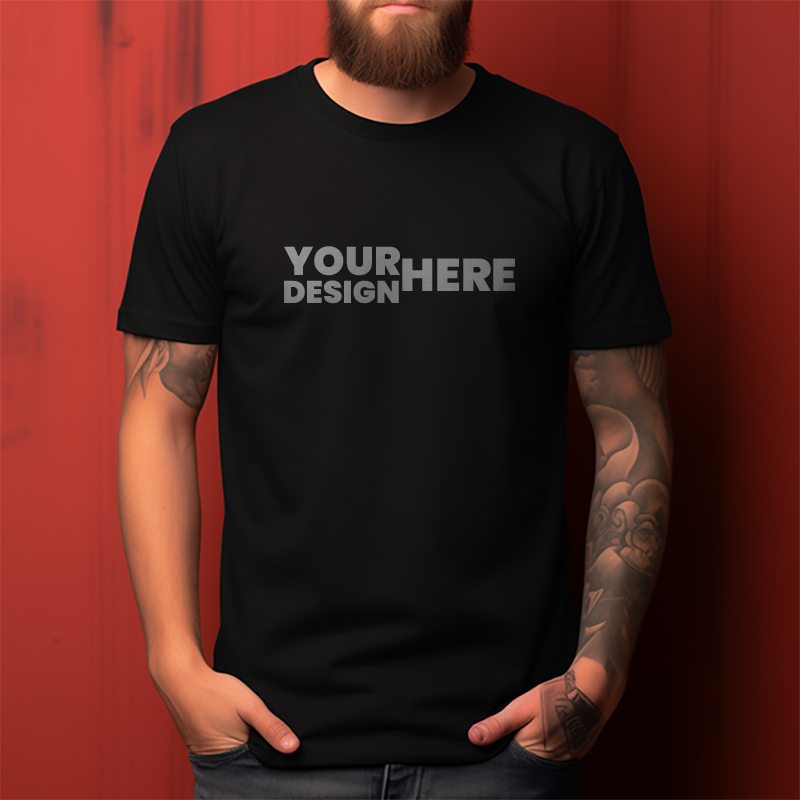 camiseta com logo personalizado Linear