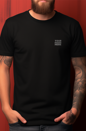 camiseta com logo personalizado peito